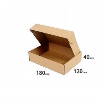 Karton fasonowy 180x120x40 pudełko - 40szt.