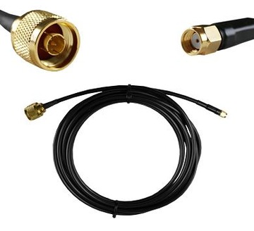 Gotowy 8m konektor antenowy Nm/RP-SMAm RF-240