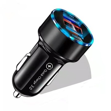 ŁADOWARKA SAMOCHODOWA USB QUICK CHARGE QC 3.0 3.1A