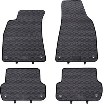DYWANIKI GUMOWE MIAROWE do SEAT EXEO (2008-2013)