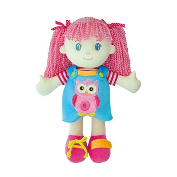Smily Play Lalka szmacianka edukacyjna 33 cm
