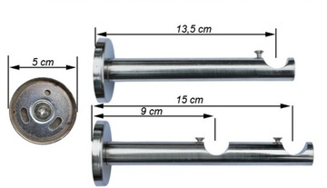 КАРДИНА 260 см ДВОЙНАЯ 2,6 м VERSUS CRYSTAL