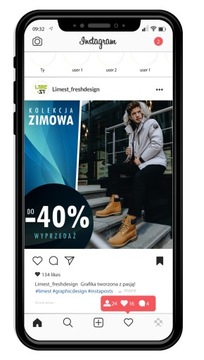 BANER post grafika reklama INSTAGRAM instastory