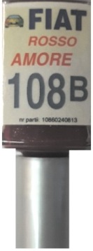 FIAT 147A ROSSO ERCOLANO ЗАПЛАТКА ДЛЯ ЦАРАПИН