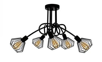 LAMPA SUFITOWA ,ŻYRANDOL DIAMENT LOFT 001-20NK