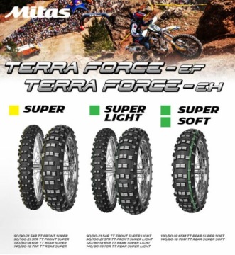 ШИНА MITAS 90/100-21 TERRA FORCE-EF ЖЕЛТАЯ ПОЛОСКА