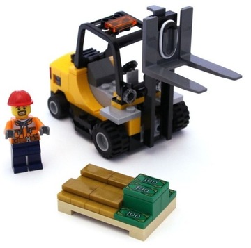 Lego City 60198 Wózek Widłowy np. 60051 60052 60098 7939 60335 60336 60337