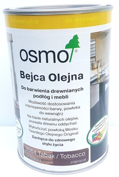 Osmo 3564 BEJCA OLEJNA 0,125l x 4szt. = 0,5l TABAK