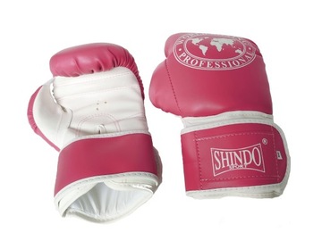 СПАРИНГОВЫЕ БОКСЕРСКИЕ ПЕРЧАТКИ 8 УНЦИЙ, РОЗОВЫЕ