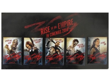 5x ODZNAKA NA AGRAFKĘ RISE OF AN EMPIRE 300 FILM