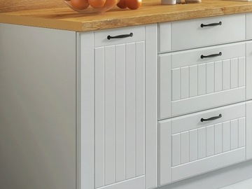 БЕЛАЯ КУХНЯ В СТИЛЕ ПРОВАНСАЛЬ