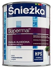 ŚNIEŻKA EMALIA ALKIDOWA DO DREWNA I METALU 0,75L