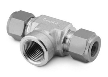ZŁĄCZE TRÓJNIKOWE DO RUR NIERDZEWNE 3/8 × 1/4NPT