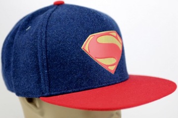 Czapka z daszkiem męska młodzieżowa SUPERMAN DC Comisc 55-60 SNAPBACK Logo