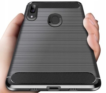 ETUI CASE KARBON DO SAMSUNG GALAXY A20E +SZKŁO