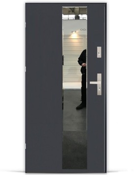 POLSKIE DRZWI ZEWNĘTRZNE FUTURE MIRROR STOLDREW