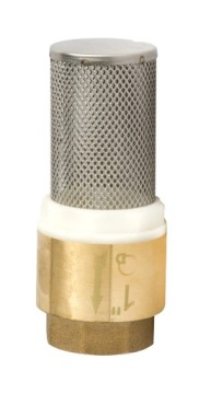 ZAWÓR ZWROTNY Z KOSZEM SSĄCYM 1 1/2''