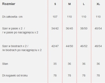 132__roz._XL__SPODNIE CIĄŻOWE JEANS RURKI KOLORY