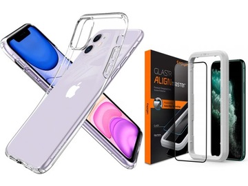 SPIGEN 360 - ETUI ODPORNE - IPHONE 11 +SZKŁO FC