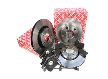 TARCZE +KLOCKI TYL VW PASSAT B5 FL 1,9 TDi AUDI A6