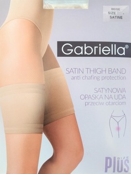 OPASKA NA UDA PRZECIW OTARCIOM SATYNOWA BEIGE 1/2
