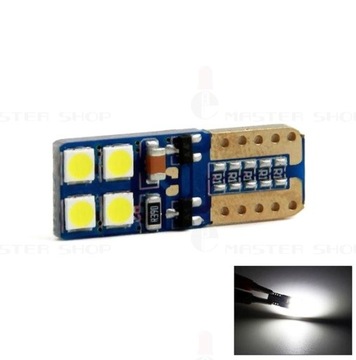 T10 W5W CANBUS ПАРКОВОЧНАЯ ЛАМПОЧКА 8 ПОЛОЖЕНИЕ СВЕТОДИОДОВ