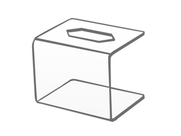 STOJAK EKSPOZYTOR, PODSTAWKA na ŁADOWARKĘ z PLEXI