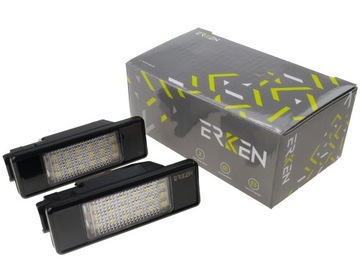 Lampki LED podświetlenie rejestracji Citroen C2 C3