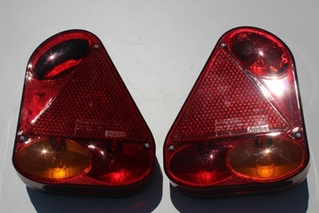 LAMPA NAROŻNA TYŁ TYLNA PRZYCZEPKA LAWETA ZESTAW