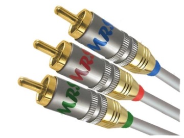 PROFESJONALNY Kabel 3x RCA (cinch)-3 RCA 1,5m(2023