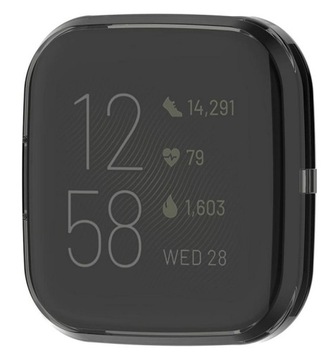 Etui Silikonowe / 2w1 Przód Boki / FitBit VERSA 2