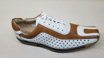 PÓŁBUTY DAMSKIE WYPRZEDAŻ SKÓRA 39 SKÓRZANE SUPER