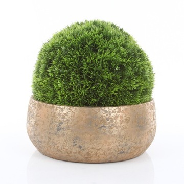 ЗОЛОТО декоративные цветочные горшки Клементе 16/13 керамика