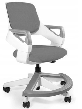 Rookee Ergonomiczne krzesło obrotowe szary fotel