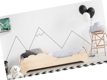 ŁÓŻKO DZIECIĘCE SKANDYNAWSKIE DREWNO 21 ROZMIARÓW