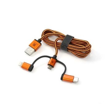 KABEL DO ŁADOWANIA TELEFONU 3w1 SEAT 1m