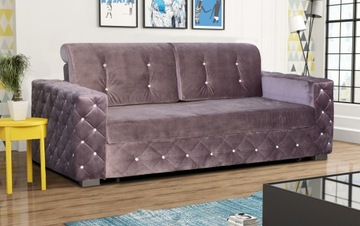 ELEGANCKA SOFA KANAPA ROZKŁADANA CARMEN 211x105cm