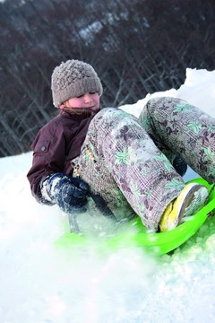 ДЕТСКИЕ ПЛАСТИКОВЫЕ САНКИ С ТОРМОЗОМ ПРОСПЕРПЛАСТ
