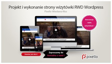 Strona wizytówka RWD Wordpress