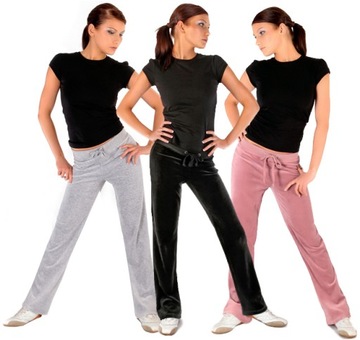 SPODNIE DRESOWE WELUROWE 4XL FITNESS DRESY