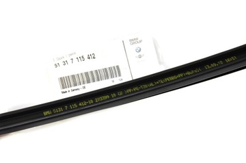 BMW 5 E60 Оригинальный нижний уплотнитель заднего стекла