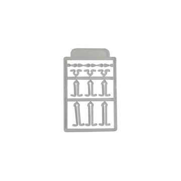 НАСАДКА ДЛЯ КАРПА С ВОЛОСОМ 3 шт. КРЮЧОК 2 + игла-стопор.