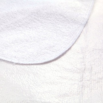 Наматрасник 160х200 FROTA на резинке, дышащий, водонепроницаемый, белый