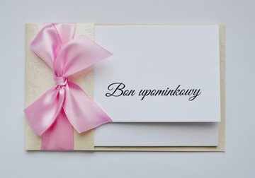 BONY UPOMINKOWE voucher BON karta podarunkowa +KOP
