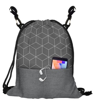 Сумка-рюкзак для коляски с органайзером на крючках