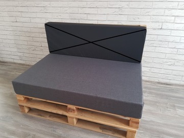 Poduszka, na meble z palet, 120/80 gąbka 15 CM,