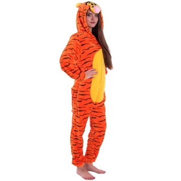 TYGRYSEK PIŻAMA Tygrys Kigurumi Onesie Kombinezon Męski Damski L 165-174cm