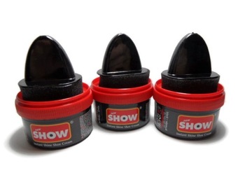 NABŁYSZCZAJĄCA PASTA KREM DO BUTÓW SHOW CZARNA
