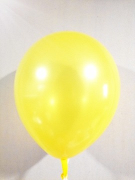 BALONY ŻÓŁTE 50 SZT + BUTLA Z HELEM DUŻA 0,42M3