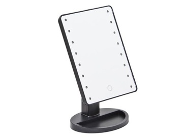 Lustro lusterko kosmetyczne 16 LED 24cm